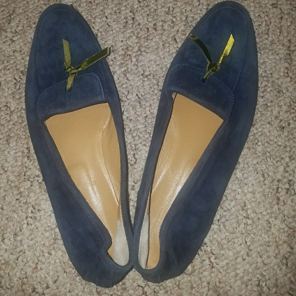 suede loafers